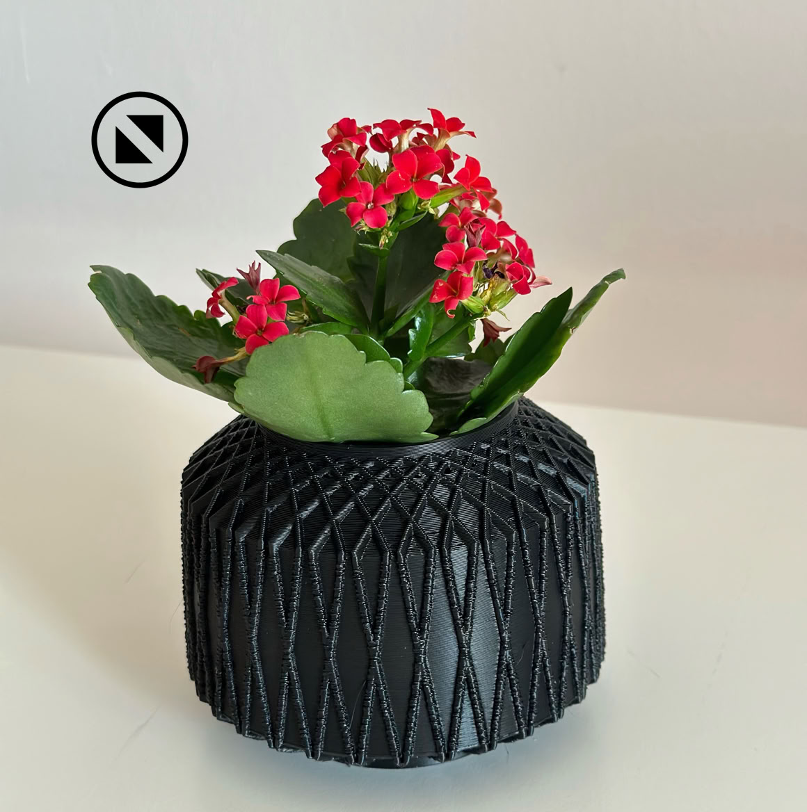 Stampato in PLA Black